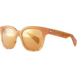 Oliver Peoples 5281SU 1469/71 Γυναικεία Γυαλιά Ηλίου Τετράγωνα Κοκάλινα Πορτοκαλί με Καφέ Polarized Φακό