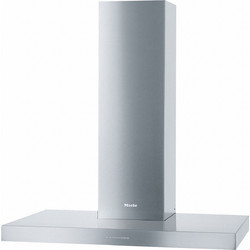 Miele PUR 98 W Απορροφητήρας Καμινάδα-Τζάκι 90cm με 2 Μοτέρ Inox
