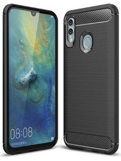 Forcell Carbon Θήκη Back Cover Black (Huawei P Smart 2019)