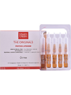 Marti Derm The Originals Proteos Liposome Ενυδατικό Serum Προσώπου & Χειλιών για Ανάπλαση με Βιταμίνη C & Βιταμίνη E 30x2ml