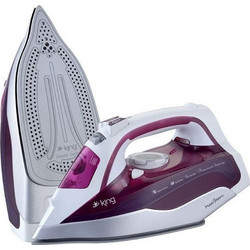 King P733 Σίδερο Ατμού 2600W με Κεραμική Πλάκα