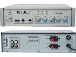 USB-50W Public Address ενισχυτής 50 Watt, 4-16 Ohm, 100V με USB RIRIGAO