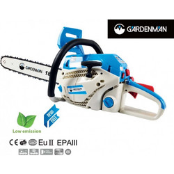 Gardenman GMC560 Αλυσοπρίονο Βενζίνης 3.5hp 5.2kg με Λάμα 45cm
