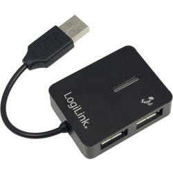 Logilink UA0139 USB Hub 2.0 USB-A με 4 Θύρες USB-A