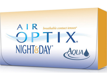 Alcon & Ciba Vision Air Optix Night & Day Μηνιαίοι Φακοί Επαφής Σιλικόνης Υδρογέλης 6τμχ