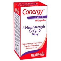 Health Aid Conergy CoQ10 30mg 90 Κάψουλες