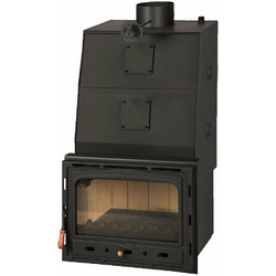 Prity CW35 Ενεργειακό Τζάκι Καλοριφέρ Ξύλου Ίσιο 35kW