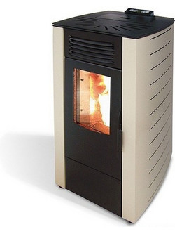 King Modello 12 Σόμπα Pellet Αερόθερμη 10kW