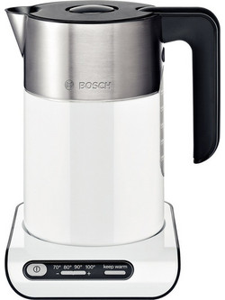 Bosch TWK8611P Ανοξείδωτος Βραστήρας 1.5lt 2000W με Ρύθμιση Θερμοκρασίας
