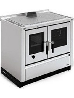 La Nordica Padova Inox Ατσάλινη Ξυλόσομπα με Φούρνο Αερόθερμη 8kW