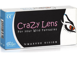 Maxvue Vision ColourVUE Crazy Lens Ημερήσιοι Φακοί Επαφής Έγχρωμοι Υδρογέλης 2τμχ