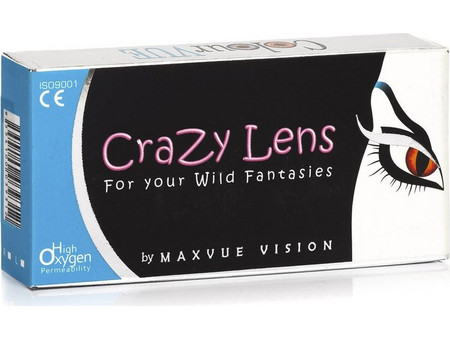Maxvue Vision ColourVUE Crazy Lens Ημερήσιοι Φακοί Επαφής Έγχρωμοι Υδρογέλης 2τμχ
