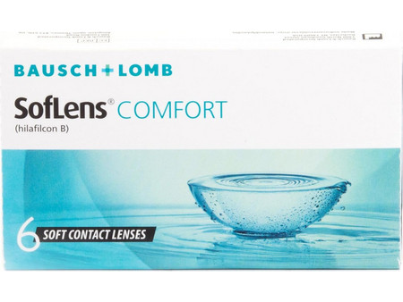 Bausch & Lomb Μηνιαίοι Φακοί Επαφής Υδρογέλης 6τμχ