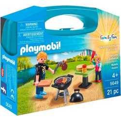 Playmobil Family Fun Βαλιτσάκι Barbecue για 4+ Ετών 5649