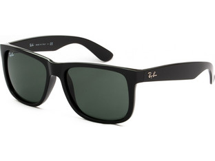 Ray-Ban RB4165 601/71 Ανδρικά Γυαλιά Ηλίου Τετράγωνα Κοκάλινα Μαύρα με Μαύρο Polarized Φακό
