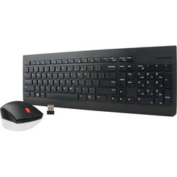 Lenovo Essential Wireless Combo Black Ασύρματο Σετ Πληκτρολόγιο & Ποντίκι