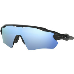 Oakley OO9208 55 Αθλητικά Γυαλιά Ηλίου Μάσκα Κοκάλινα Μαύρα με Μπλε Καθρέπτη Φακό