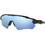 Oakley OO9208 55 Αθλητικά Γυαλιά Ηλίου Μάσκα Κοκάλινα Μαύρα με Μπλε Καθρέπτη Φακό