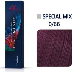 Wella Koleston Perfect Me+ Special Mix 0/66 Έντονο Βιολέ Ενισχυτικό Βαφής Μαλλιών 60ml