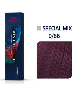 Wella Koleston Perfect Me+ Special Mix 0/66 Έντονο Βιολέ Ενισχυτικό Βαφής Μαλλιών 60ml