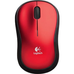 Logitech M185 Ασύρματο Mini Ποντίκι Red
