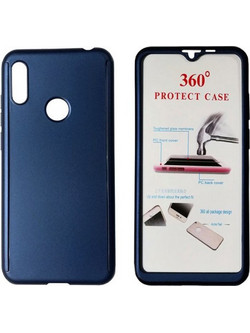 Powertech Body 360 + Tempered Glass Blue (Huawei Y6 / Pro 2019)