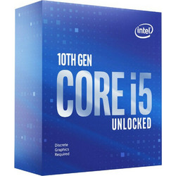 Intel Core i5-10600KF Box Επεξεργαστής 6 Πυρήνων για Socket 1200