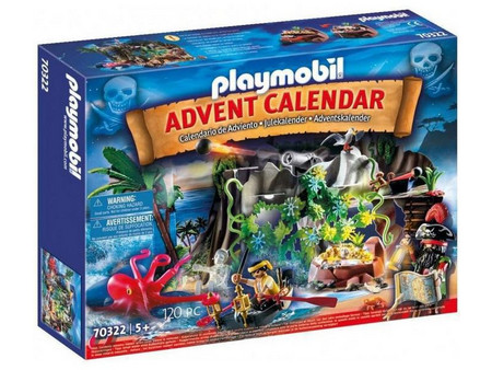 Playmobil Pirates Advent Calendar Cove Treasure Hunt για 5+ Ετών 70322