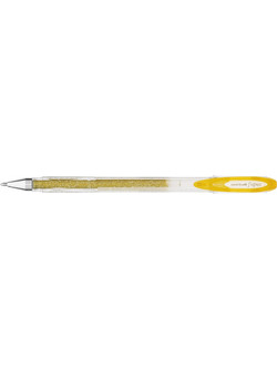 Uni-Ball Signo Sparkling UM-120SP Στυλό Gel 1mm Χρυσό με Glitter