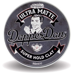 Dapper Dan Ultra Matte Super Hold Πηλός Μαλλιών Ματ Δυνατό Κράτημα 50ml