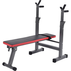 Viking 757 Foldable Bench Οριζόντιος Πάγκος Γυμναστικής με Ορθοστάτες