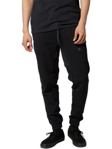 Fox Racing Ανδρικό Παντελόνι Φόρμας Fleece με Λάστιχο Μαύρο 30205-001