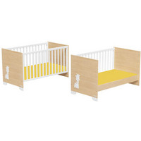 Casababy Giraffe Πολυμορφική Κούνια για Στρώμα 70x140cm Καφέ