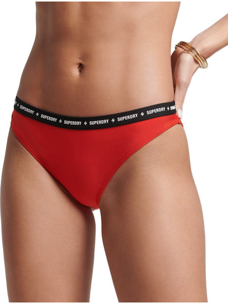 Superdry Code Bikini Slip Κόκκινο W3010297A-WUY