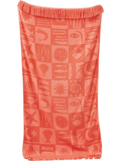 Sunnylife Πετσέτα Θαλάσσης Κοραλί 90x175cm S31LUXDC