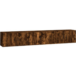 vidaXL Έπιπλο Τηλεόρασης Ξύλινο Δρυς Μ80xΠ34.5xΥ40cm 3188363