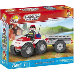 Cobi 1444 Action Town Γουρούνα Πυροσβεστικής