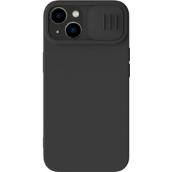 Nillkin Camshield Silky Silicone Back Cover Black (iPhone 15 Plus)