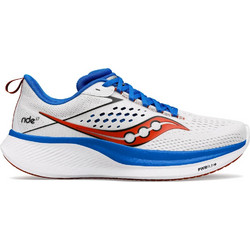 Saucony Ride 17 Ανδρικά Αθλητικά Παπούτσια για Τρέξιμο Λευκά S20924-105