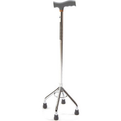 Anatomic Help Μπαστούνι Τετράποδο Αλουμινίου 75-97cm 0607