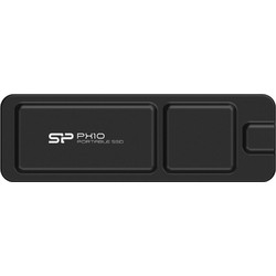 Silicon Power PX10 512GB Εξωτερικός Σκληρός Δίσκος SSD M.2 USB 3.2 USB-C Black