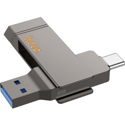 Hoco UD15 32GB USB Stick 3.2 Gen 1 με USB-A & USB-C