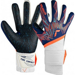 Reusch Pure Contact Fusion Γάντια Τερματοφύλακα Μπλε Πορτοκαλί 5470900-4848