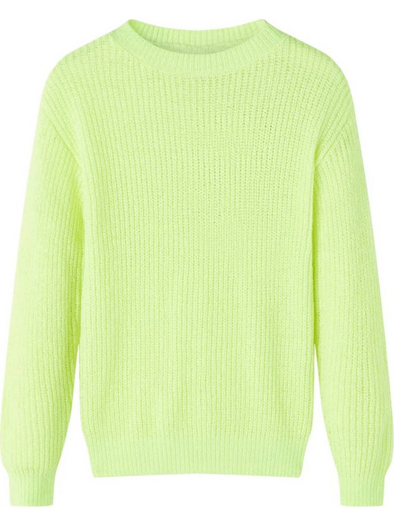 vidaXL Παιδικό Πουλόβερ Μακρυμάνικο Lime 14578