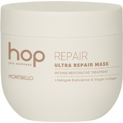 Montibello Hop Ultra Repair Μάσκα Μαλλιών για Επανόρθωση για Ταλαιπωρημένα Μαλλιά 500ml