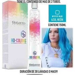 Salerm HD Colors Mystic Blue Ημιμόνιμη Βαφή Μαλλιών 150ml