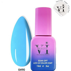 Mixcoco Vi-490 Ημιμόνιμο Βερνίκι Νυχιών 15ml