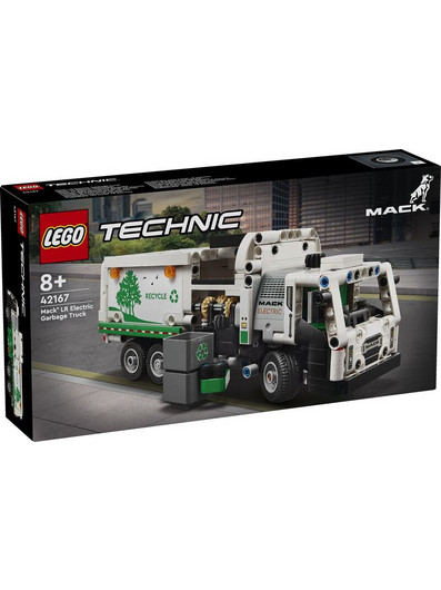 Lego Technic Mack LR Electric Garbage Truck για 8+ Ετών 42167