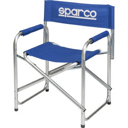 Sparco Καρέκλα Σκηνοθέτη Παραλίας Αλουμινίου Μπλε 990058