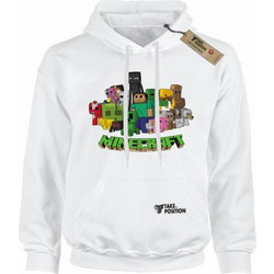 Takeposition Minecraft Gaming Heroes Παιδικό Φούτερ με Κουκούλα Λευκό 811-4770-01